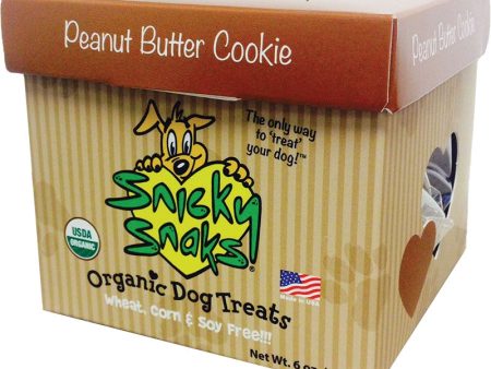 Snicky Snaks Usda Certified Organic Peanut Butter Cookie Treat; 12Lb Bulk Box For Cheap