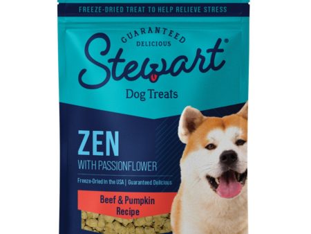 Stewart Zen w Passionflower Freeze Dried Dog Treats for Stress Beef & Pumpkin, 1ea 8oz. Online Hot Sale