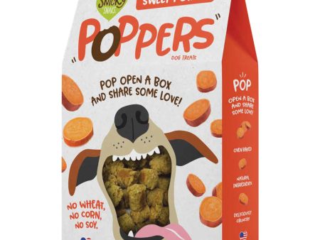 Snicky Snak Poppers Dog Treat Sweet Potato 1ea 10 oz Discount