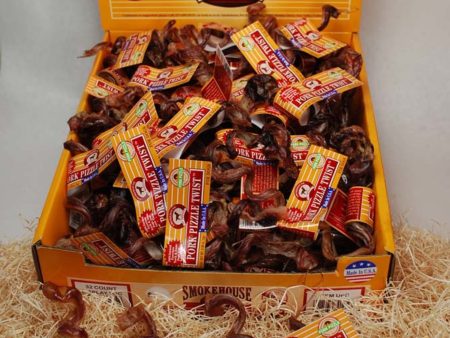 Smokehouse USA Made Pizzle Twists Dog Chew 100ea 100 ct For Discount