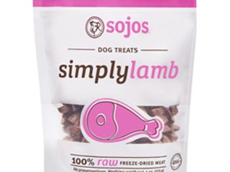 Sojos Dog Simply Lamb Treat 4oz. Sale