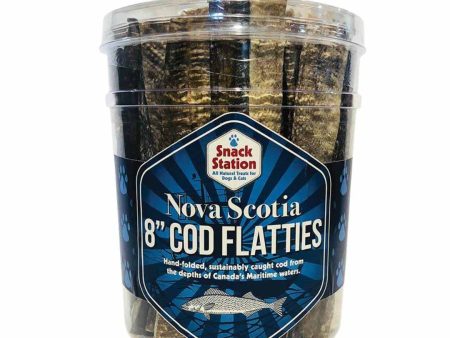 This & That Dog Cod Flatties 8 Inches 50 Pack Sale