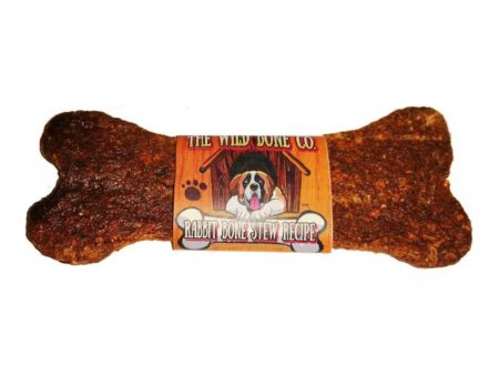 The Wild Bone Co. Jerky Style Dog Treats Display Rabbit 1oz.-24 Pc Online Sale