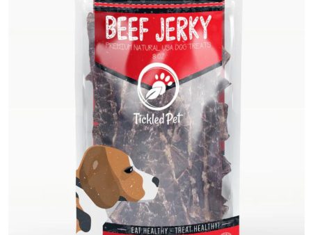 Tickled Pet Dog 8oz. Usa Beef Jerky Sale