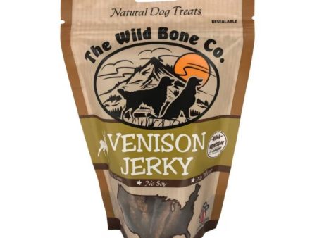 The Wild Bone Co. Natural Jerky Dog Treats Venison 2oz. Discount