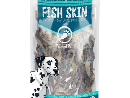 Tickled Pet Dog 5oz. Icelandic Codfish Skin Twists Online