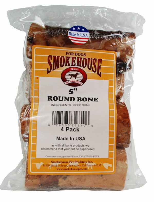 Smokehouse USA Made Round Bone 1ea 4 ct, 5 in For Sale