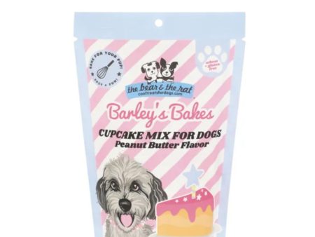 The Bear & The Rat Dog Barley S Bakes Cupcake Mix Peanut Butter 7.5Oz Fashion