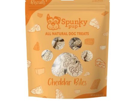 Spunkypup Crunchy Biscuit Dog Treats Cheese 10oz. For Cheap