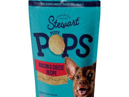 Stewart Puff Pops Freeze Dried Dog Treats Bacon & Cheese, 1ea 5.8oz. Discount