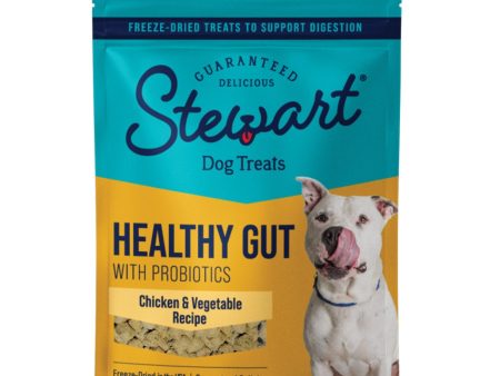 Stewart Healthy Gut Freeze Dried Dog Treats Chicken & Vegetables, 1ea 8oz. For Cheap