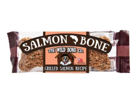 The Wild Bone Co. Jerky Style Dog Treats Display Salmon 1oz.-24 Pc Fashion