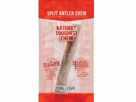 This & That Dog Toughest Antler Split 2.5oz. For Cheap