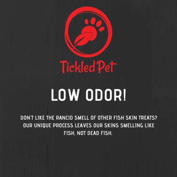 Tickled Pet Dog 16oz. Icelandic Codfish Skin Twists For Discount