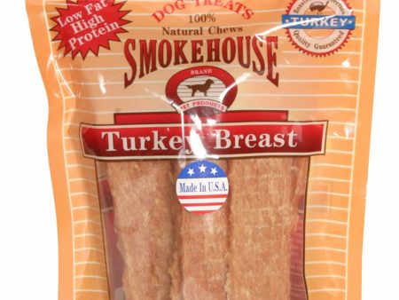 Smokehouse USA Made Turkey Breast Dog Treat 1ea 6 oz on Sale