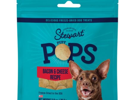 Stewart Puff Pops Freeze Dried Dog Treats Bacon & Cheese, 1ea 2.8oz. For Discount