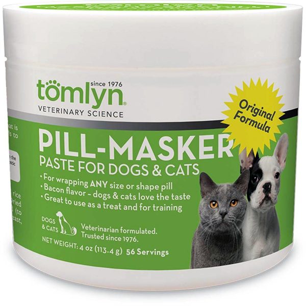 Tomlyn Pill-Masker Paste for Dogs & Cats 1ea 56 ct, 4 oz Discount