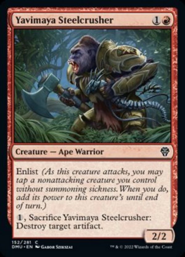 Yavimaya Steelcrusher [Dominaria United] Sale