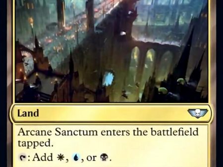 Arcane Sanctum (Surge Foil) [Warhammer 40,000] Discount