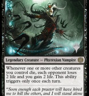 Vraan, Executioner Thane (Promo Pack) [Phyrexia: All Will Be One Promos] For Cheap