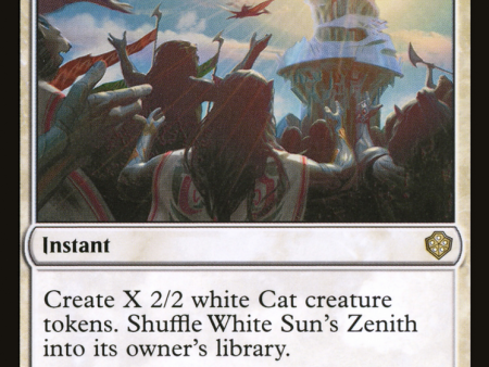 White Sun s Zenith [Starter Commander Decks] Cheap