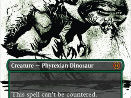 Tyrranax Rex (Borderless Ichor) [Phyrexia: All Will Be One] Online now