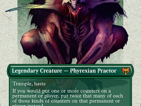 Vorinclex, Monstrous Raider (Borderless Concept Praetors) [Phyrexia: All Will Be One] Discount