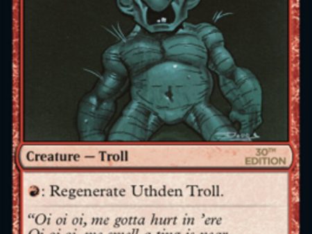 Uthden Troll [30th Anniversary Edition] on Sale