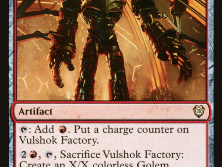 Vulshok Factory [Phyrexia: All Will Be One Commander] Supply