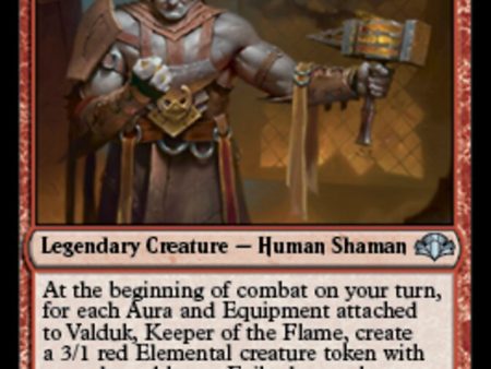 Valduk, Keeper of the Flame [Dominaria Remastered] Online