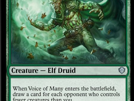 Voice of Many [Starter Commander Decks] Cheap