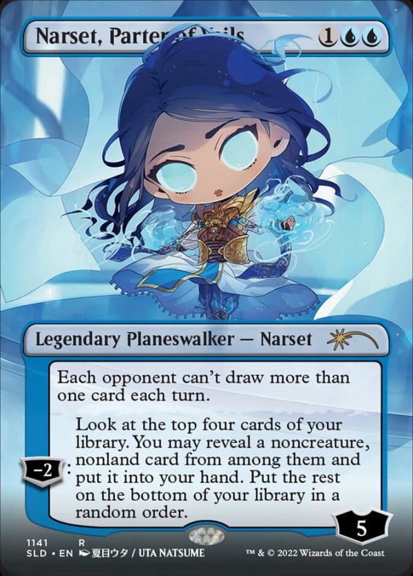 Narset, Parter of Veils (Borderless) [Secret Lair Drop Series] Discount