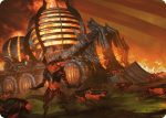 Urabrask s Forge Art Card [Phyrexia: All Will Be One Art Series] For Cheap