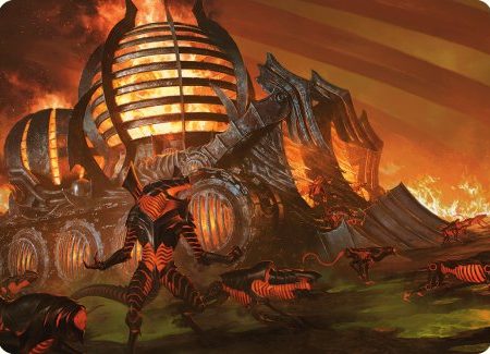 Urabrask s Forge Art Card [Phyrexia: All Will Be One Art Series] For Cheap