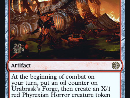 Urabrask s Forge [Phyrexia: All Will Be One Prerelease Promos] Online Hot Sale