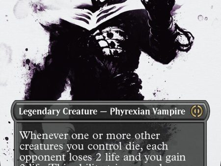 Vraan, Executioner Thane (Borderless Ichor Step-and-Compleat Foil) [Phyrexia: All Will Be One] Hot on Sale