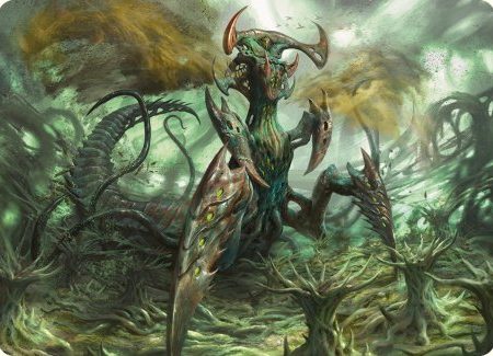 Zopandrel, Hunger Dominus Art Card [Phyrexia: All Will Be One Art Series] For Discount