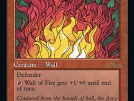 Wall of Fire (Retro) [30th Anniversary Edition] For Cheap