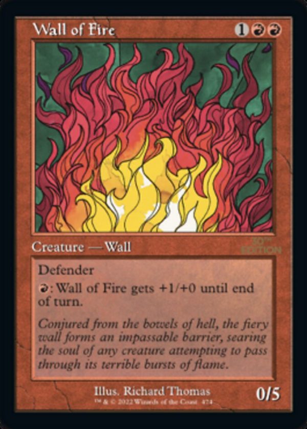 Wall of Fire (Retro) [30th Anniversary Edition] For Cheap