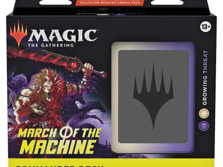 March of the Machine - Commander Deck (Growing Threat) For Cheap