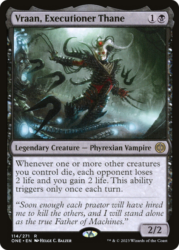 Vraan, Executioner Thane [Phyrexia: All Will Be One] Hot on Sale