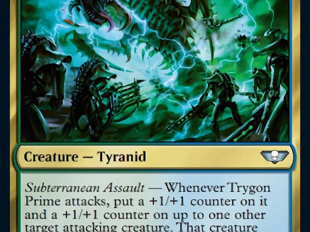 Trygon Prime (Surge Foil) [Warhammer 40,000] Hot on Sale