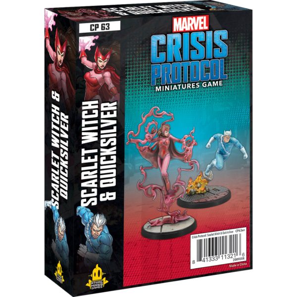 Marvel Crisis Protocol - Scarlet Witch & Quicksilver Online Hot Sale