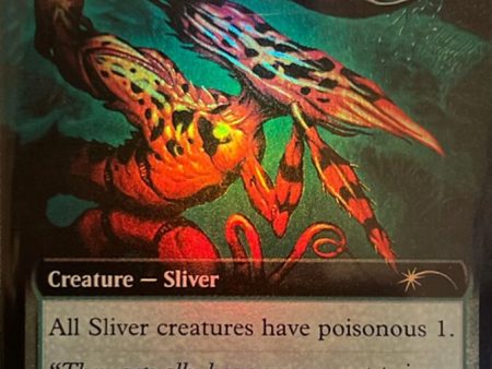 Virulent Sliver (Extended Art) [Secret Lair Drop Promos] Online now