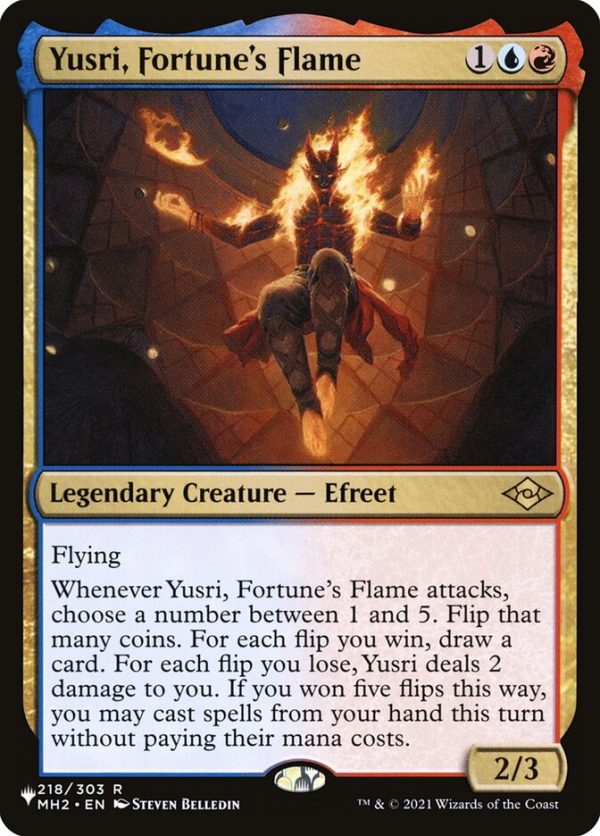 Yusri, Fortune s Flame [Secret Lair: Heads I Win, Tails You Lose] on Sale