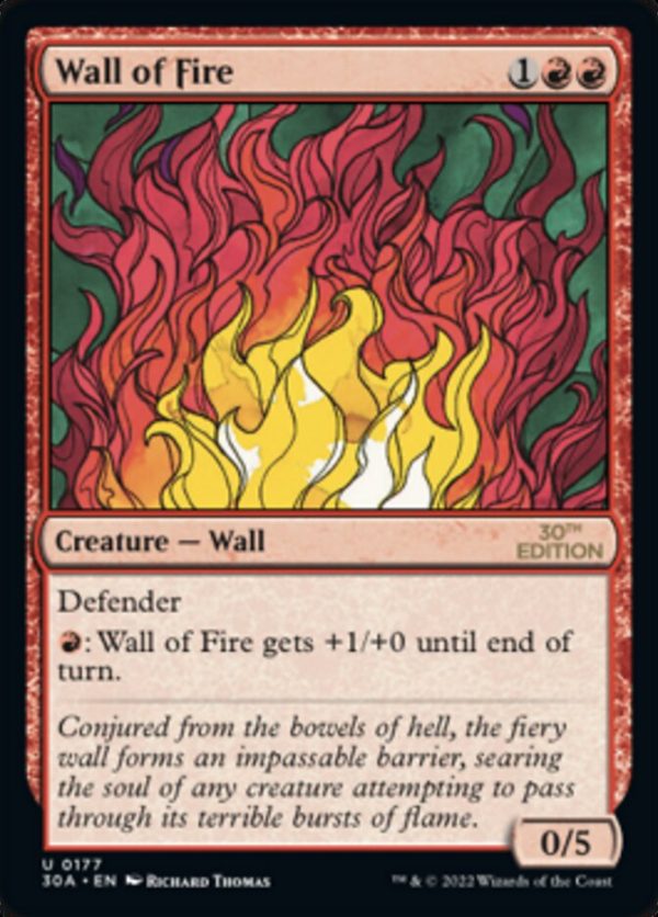 Wall of Fire [30th Anniversary Edition] Sale