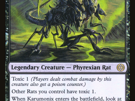 Karumonix, the Rat King (Bundle) [Phyrexia: All Will Be One] Online now