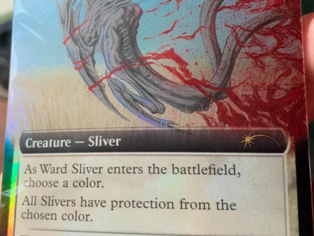 Ward Sliver (Extended Art) [Secret Lair Drop Promos] Online now