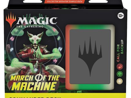 March of the Machine - Commander Deck (Call For Backup) on Sale