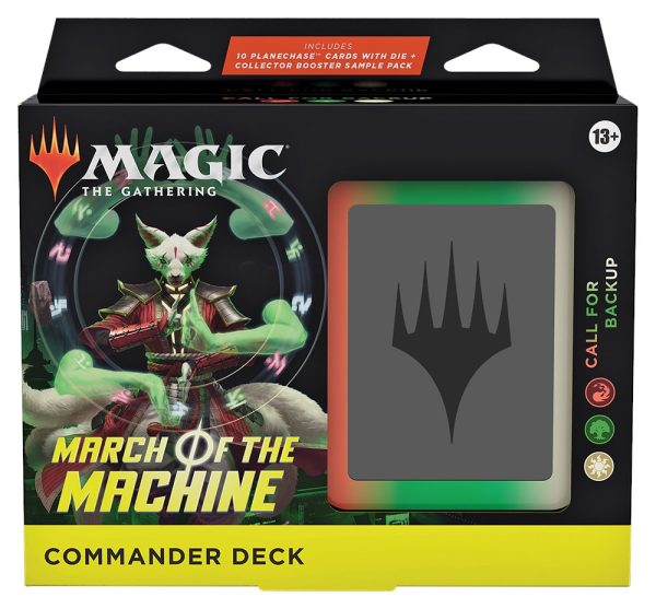 March of the Machine - Commander Deck (Call For Backup) on Sale